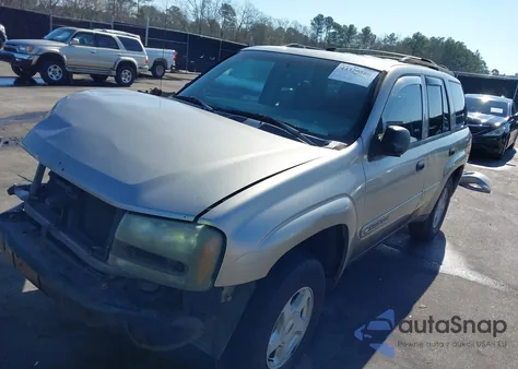 2002 Chevrolet Trailblazer Ls from USA, damaged, VIN 1GNDS13S422512289